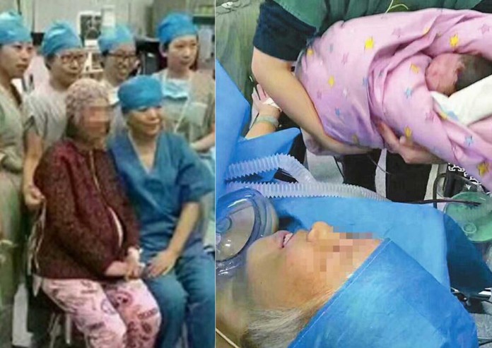 64yroldwomanbecomesoldestmotherinchinatodeliverbaby
